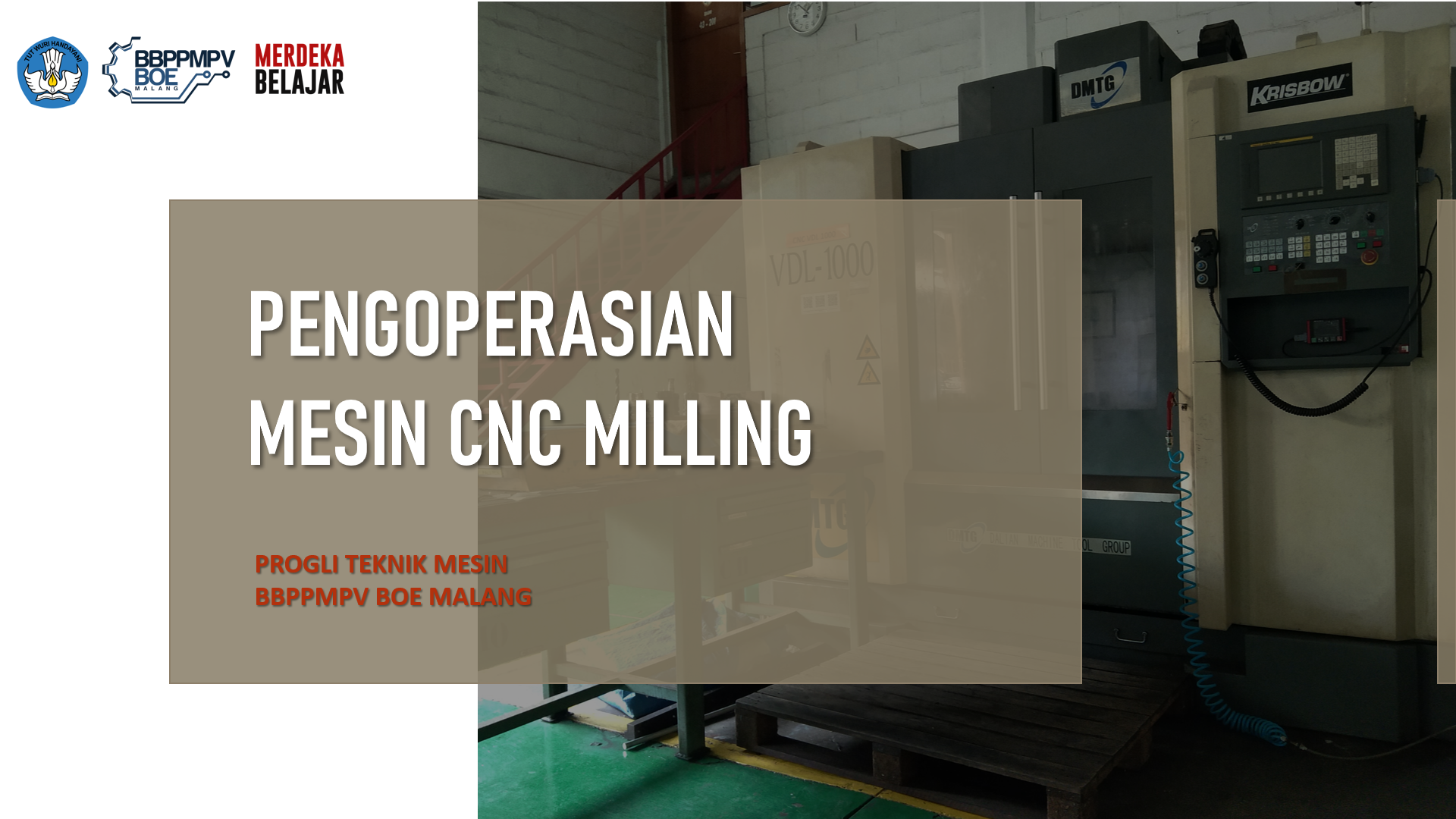 TP-Pengoperasian Mesin CNC Milling