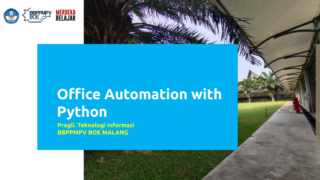 Office Automation with Python