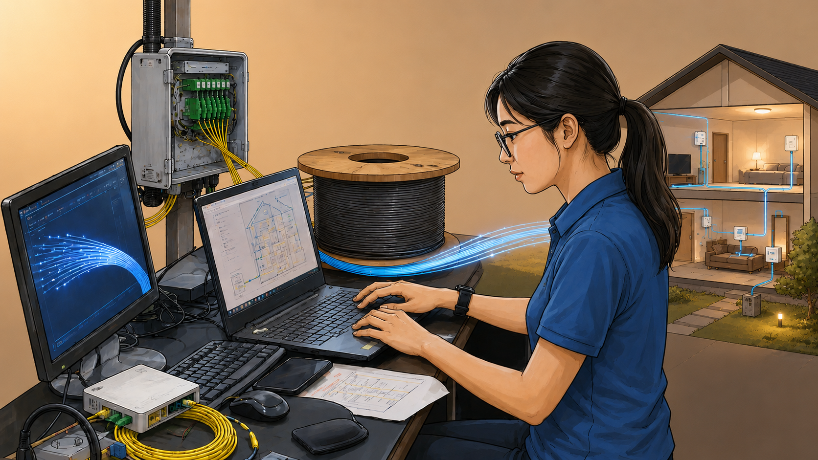 Fiber Optik dan FTTH-16