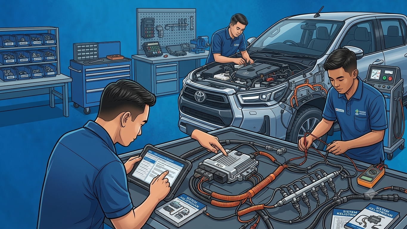 Sistem Kelistrikan, EMS dan Common Rail Kendaraan Ringan - 19