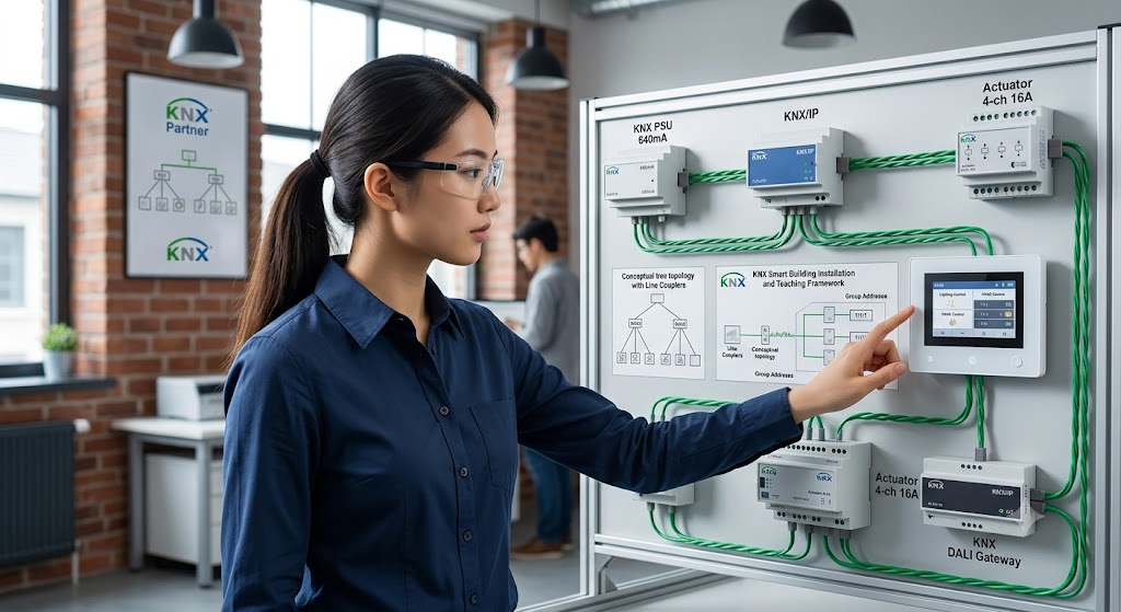 Instalasi Smart Building Berbasis KNX