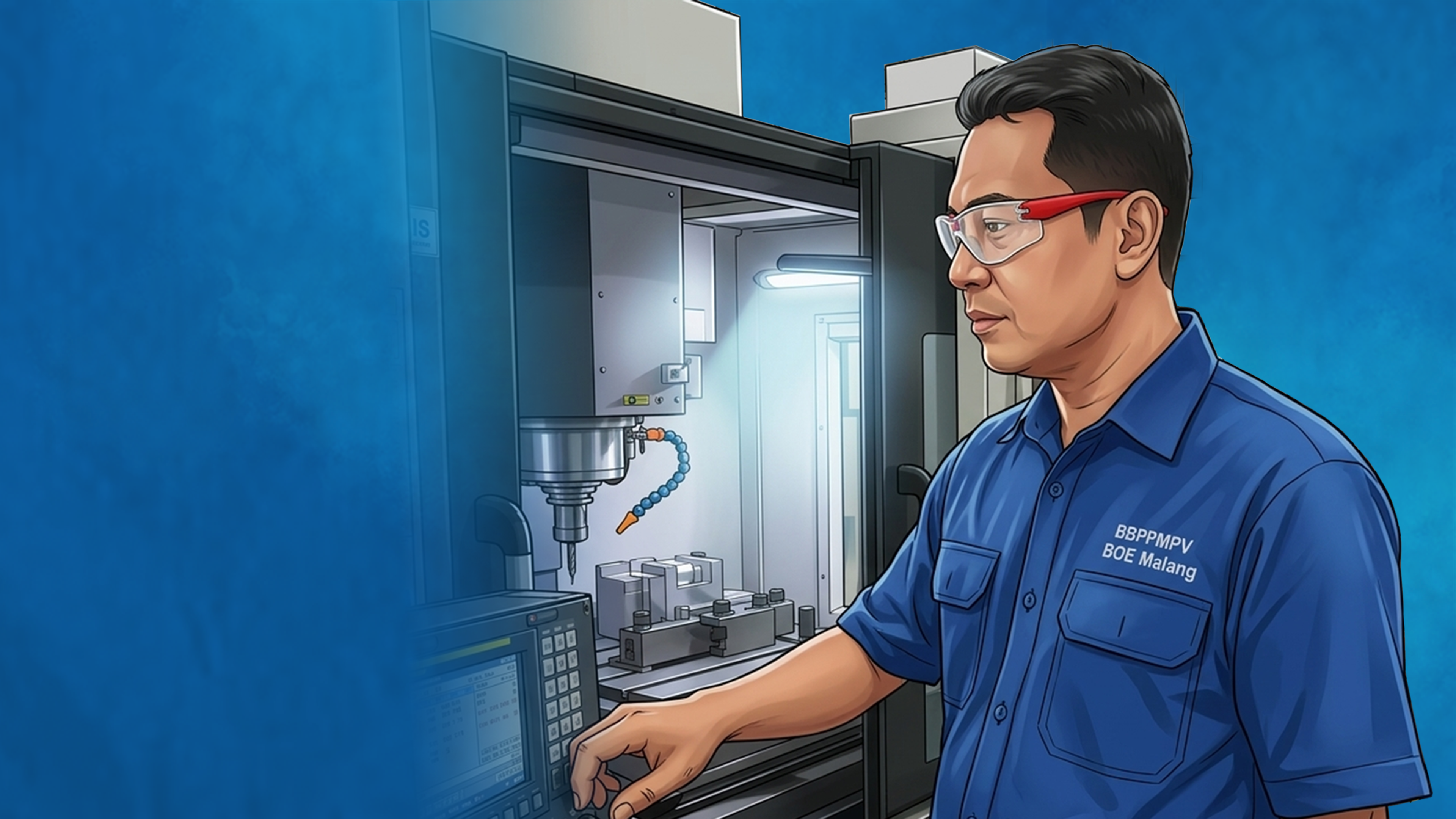 Proses Pemesinan CNC Dengan CAD-CAM Angkatan 22